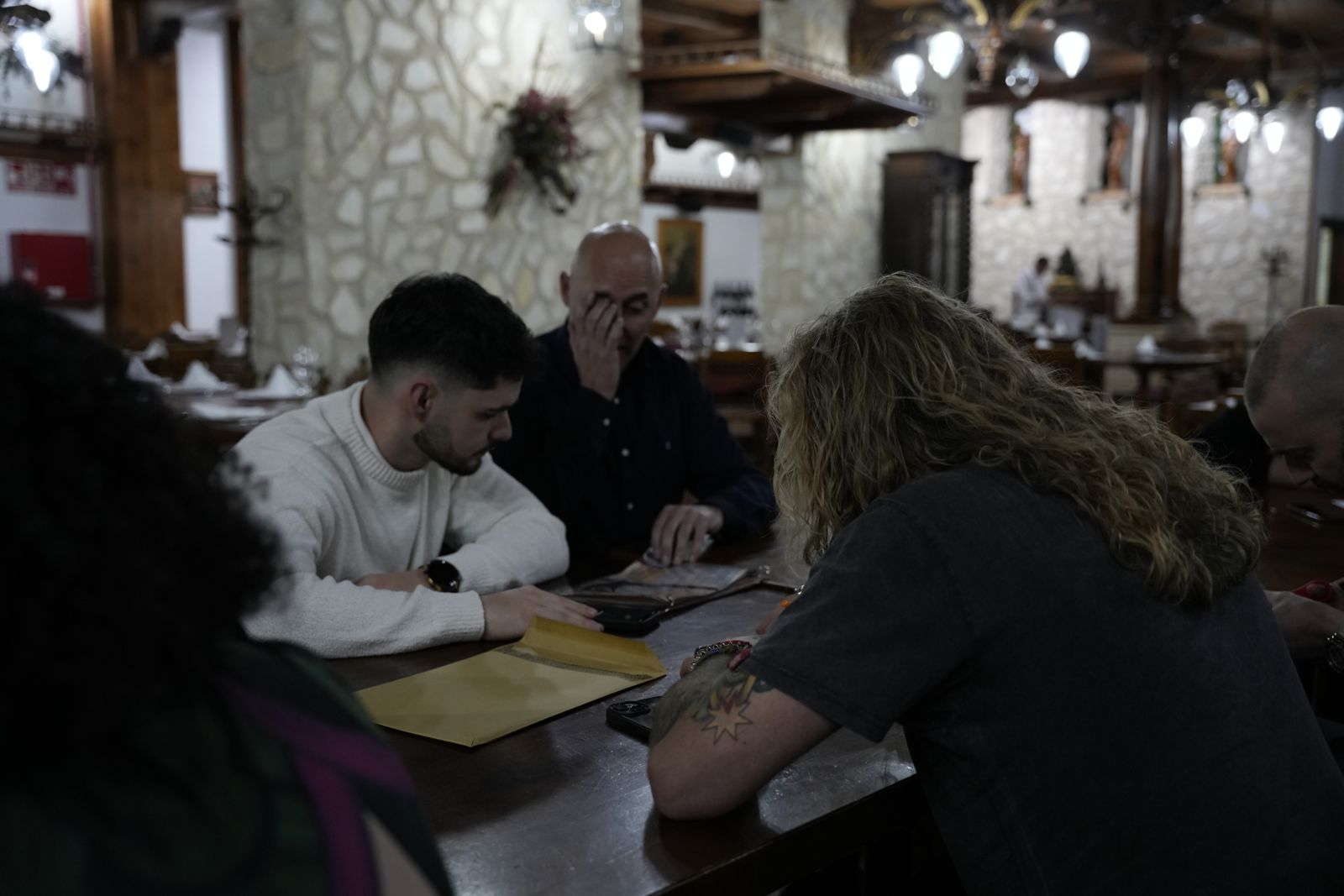 Sala privada de restaurante